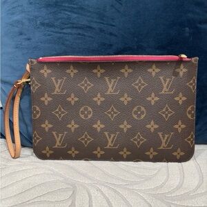 Louis Vuitton Brown Monogram pouch